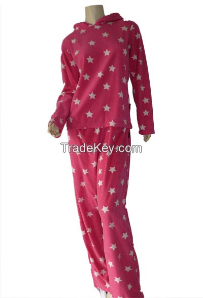 Ladies Pajamas sleep wear home wear top and bottom