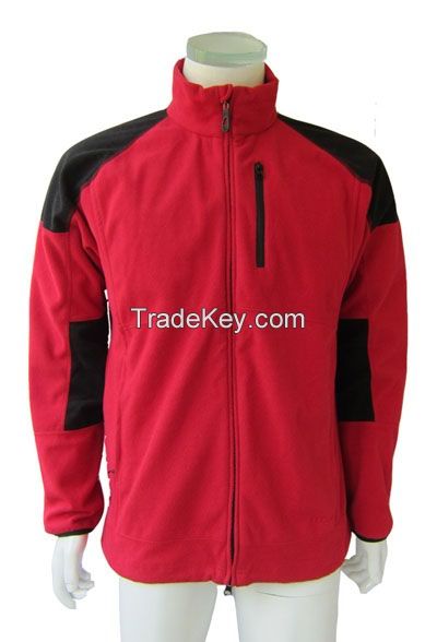 Men's fleece softshell jacket OEM Factory