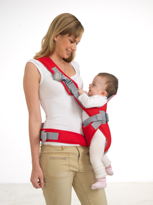RED AND BLUE Baby Carrier