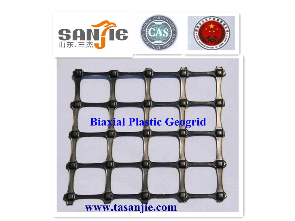 biaxial plastic geogrid