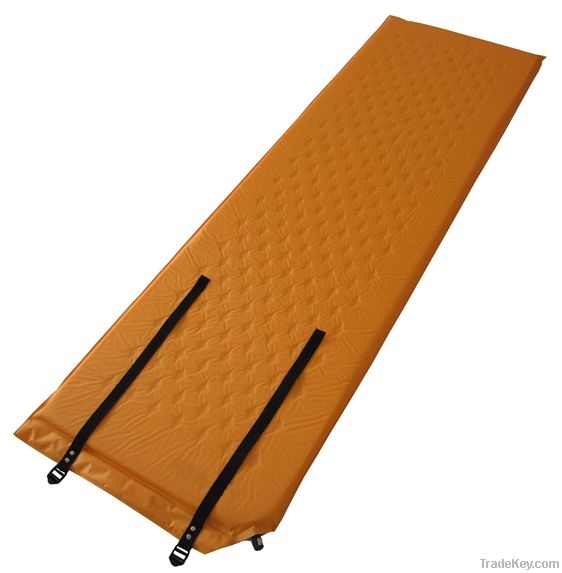 Inflatable outdoor camping mat