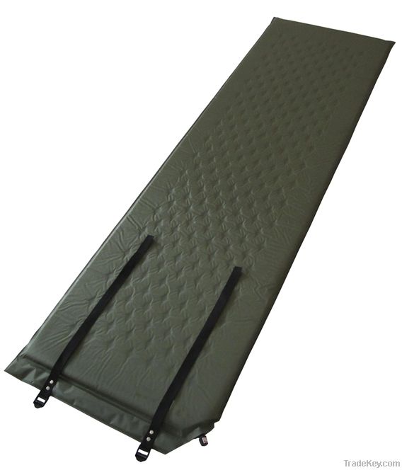 Inflatable outdoor camping mat