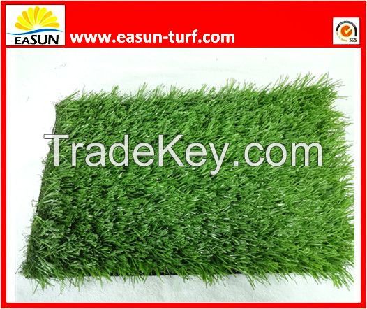 Hot Sale Durable Natural Looking PP+Nonwoven Backing Flat Monofilament Artificial Grass in Landscape and Garden Decoration