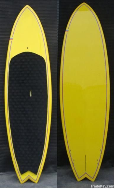 9'8'' Stand up paddle board with deck pad