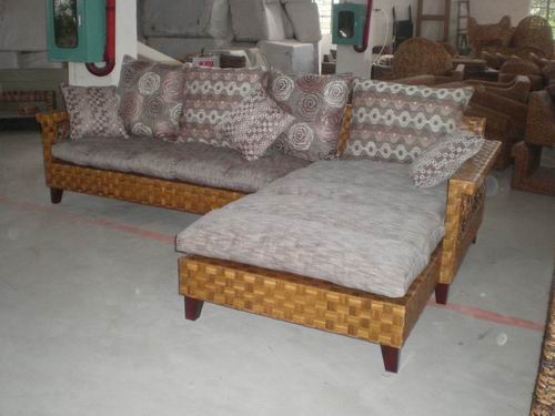 rattan sofa