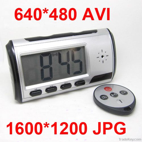 Hidden DVR Clock Camera HD Cam Camcorder Remote Motion