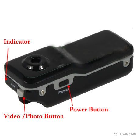 Mini DV Sports Video Recorder Spy Camera Camcorder TIG-MD80