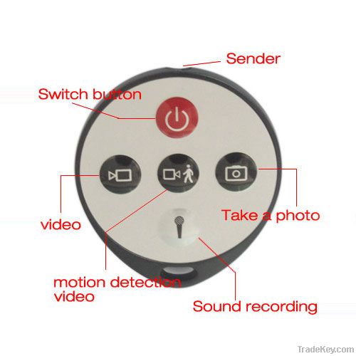 Hidden DVR Clock Camera HD Cam Camcorder Remote Motion