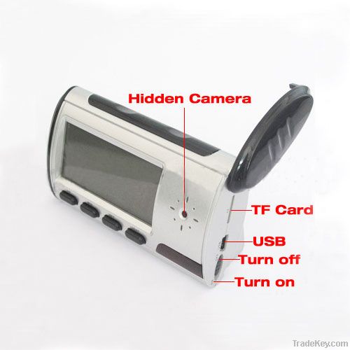 Hidden DVR Clock Camera HD Cam Camcorder Remote Motion