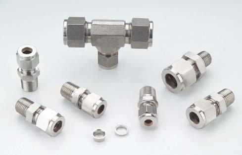 Compression tube fittings