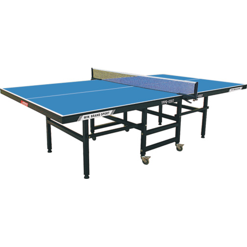 Two-folded wheel table tennis table