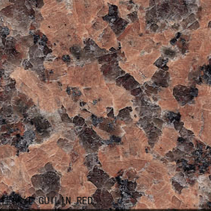 Guilin Red stone granite tile and slab