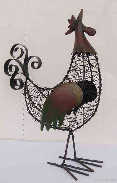 Metal Decorative Rooster
