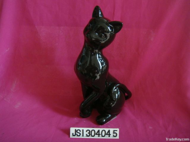 Porcelain Cat  Decoration