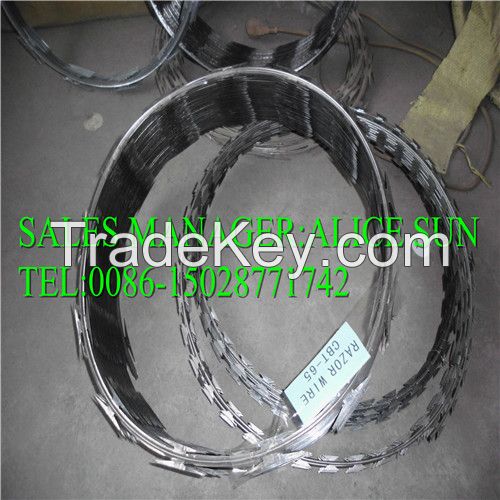 Razor Wire|concertina razor wire|razor blade wire