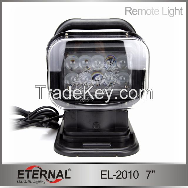 200m wireless remote magnetic LED 50W spotlight for off road truck vehicles
