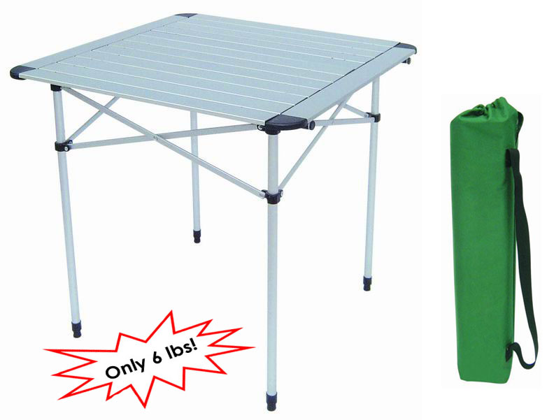 Roll Top Folding Table
