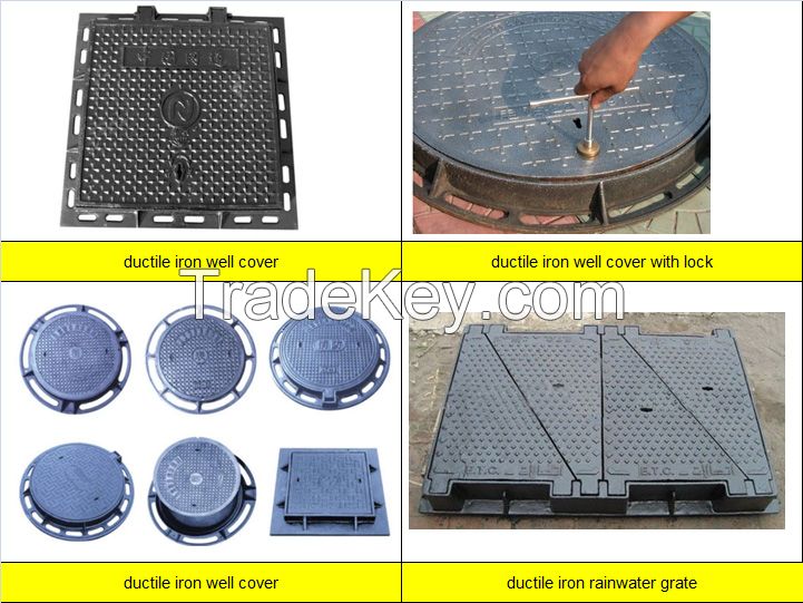 High Quality Ductile Iron Well Cover