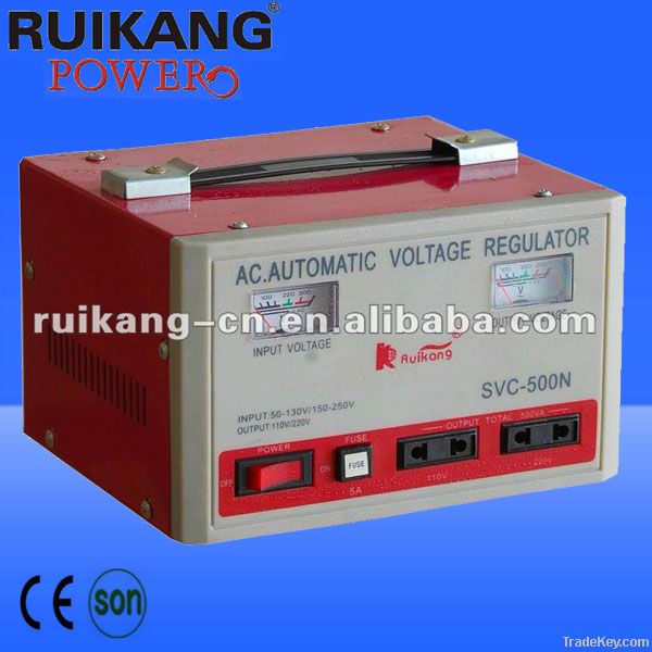 SVC-1500VA, AVR, automatic voltage stabilizer , Servo motor type