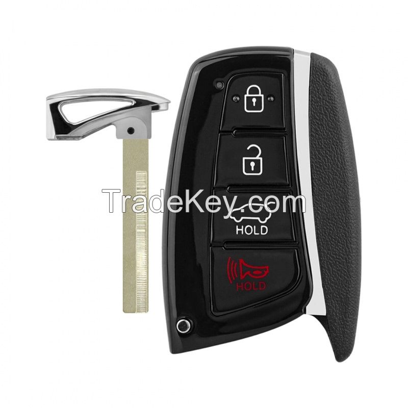 Smart Remote Car Key Replacement Shell  For H-yundai I30 I45 Ix35 Genesis Equus Veloster Sonata Etra Tucson