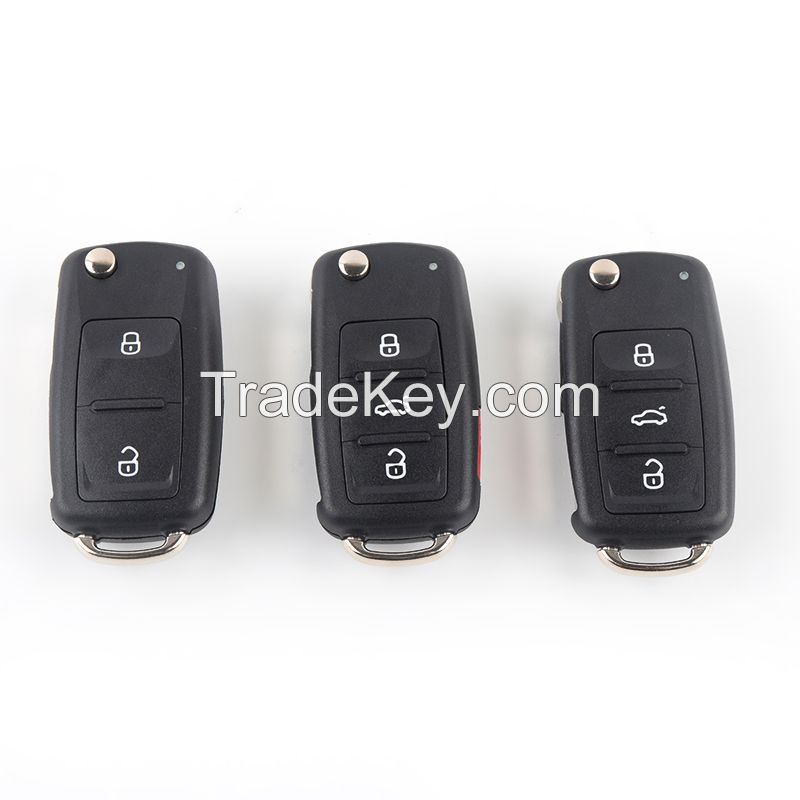 2 Buttons Car Key shell with blade For The New V-olkswagen Pasa Trida 202AD remote shell