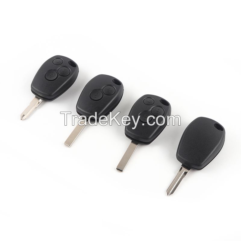 universal remote control car key shell with 2 buttons For Renault