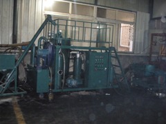 Waste Gear motor oil purifier plant