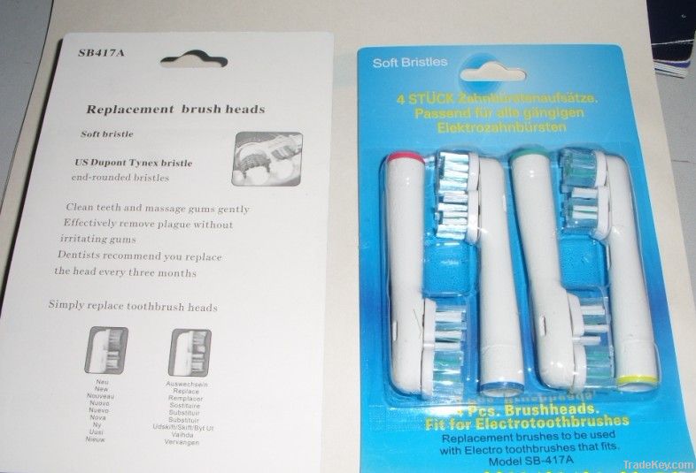 PAYPAL, Dual Clean toothbrush heads, neutral packing
