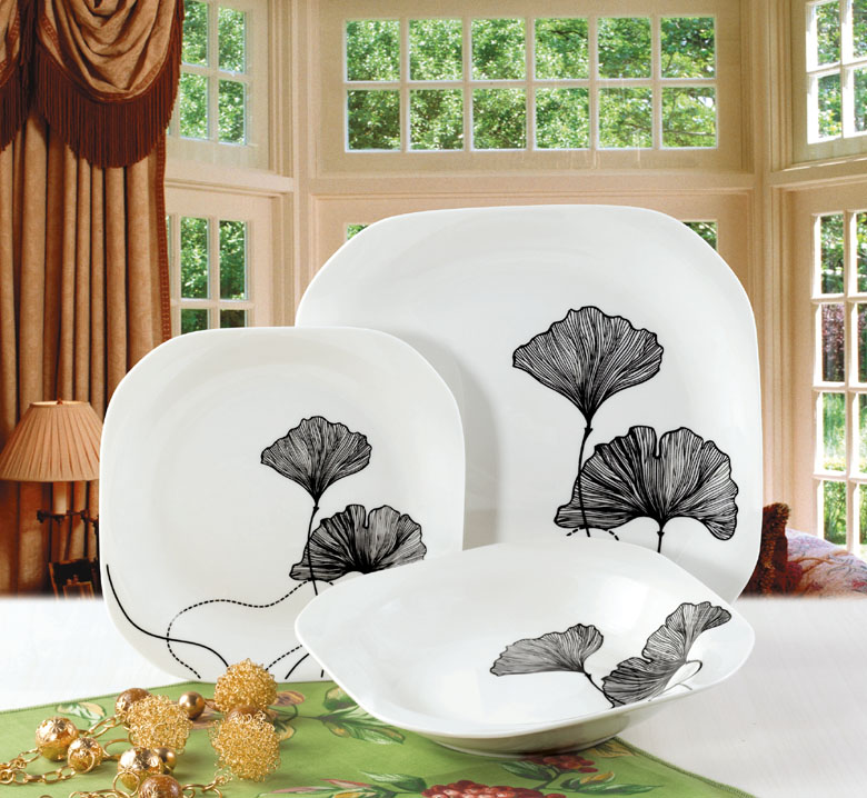 Porcelain 18pcs Dinner Set