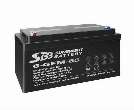 12V65Ah Sealed Lead Acid Battery For UPS
