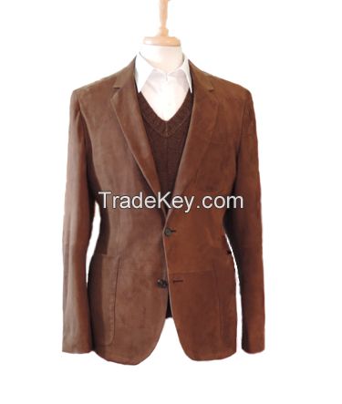 luxury suede jacket made in USA