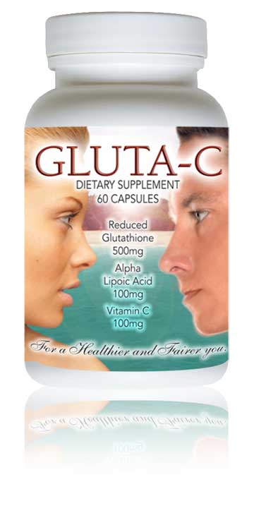 Gluta C Premium Reduced Glutathione Skin Lightening Pills By Funky