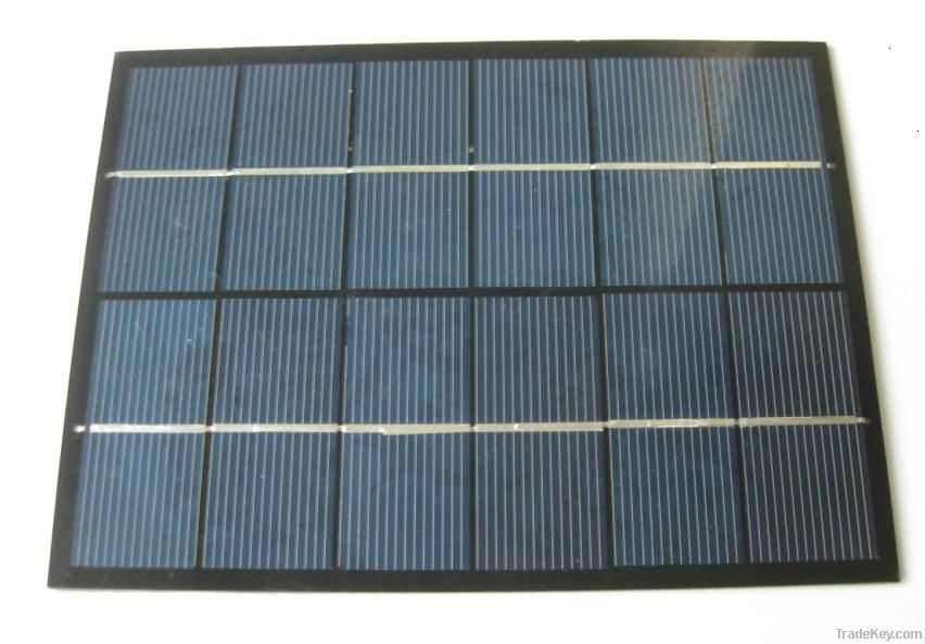 3V 750mA PET lamination solar panel