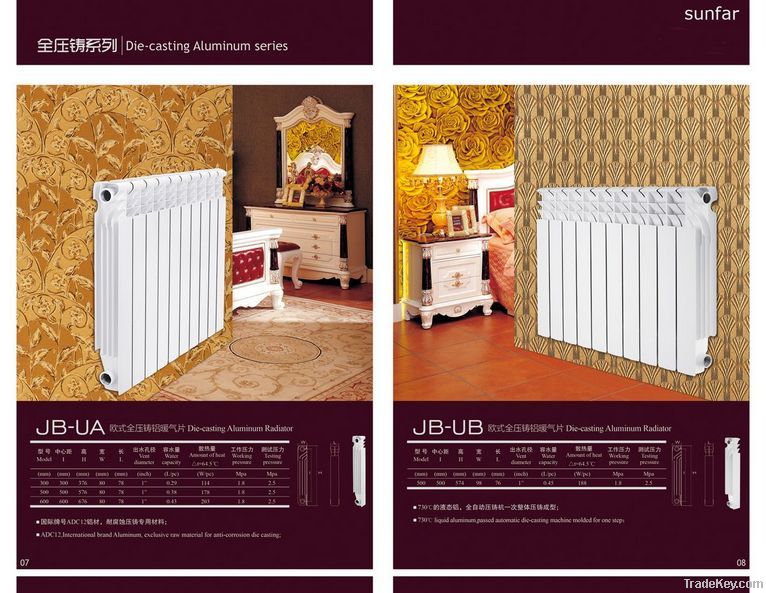 EUROPE style die-casting aluminum radiator