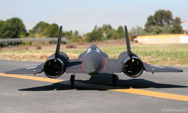 SR71 RC model plane