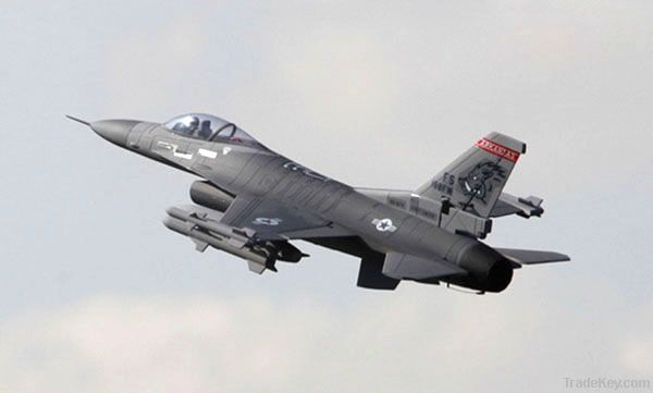 CE certificated F16 rc aircraft