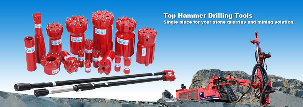 top hammer drilling tools