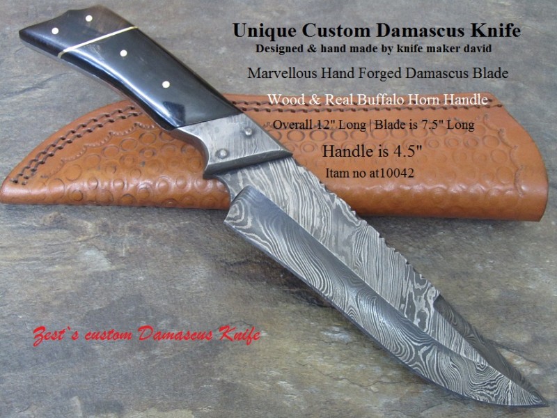 Damascus knife