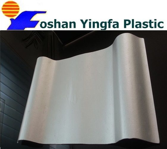 big trapezoid PVC roof tile