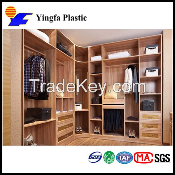 PVC wood lamination foam board for Cabinets