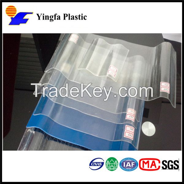 Transparent tile FRP