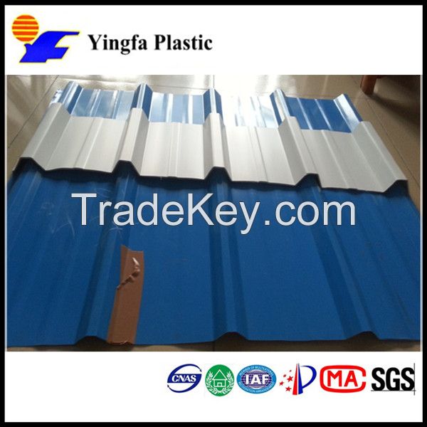 Best quality hot sale pvc roofing tile for roof design