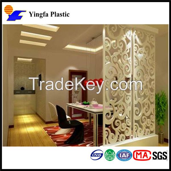 high density plastic 4*8 thin foam sheet thickness PVC sheet price