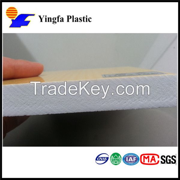 HOT SALE 5--25mm thickness white plastic styrene plastic pvc foam sheets/10mm pvc 