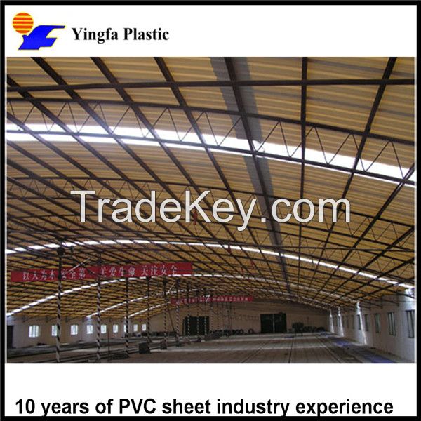 cheap foam thermoforming pvc roof sheet for greenhouse