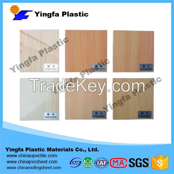 Modern cheap vacuum forming plastic form sheet/pvc foam board rigid pvc sheet roll