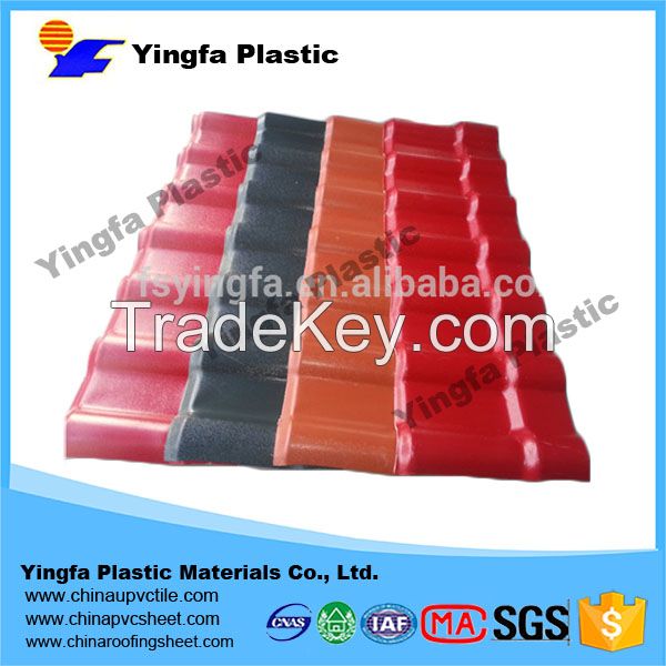 Red color steel roofing from alibaba China supplier