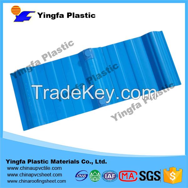 Fast installation outdoor translucent PVC plastic sheet