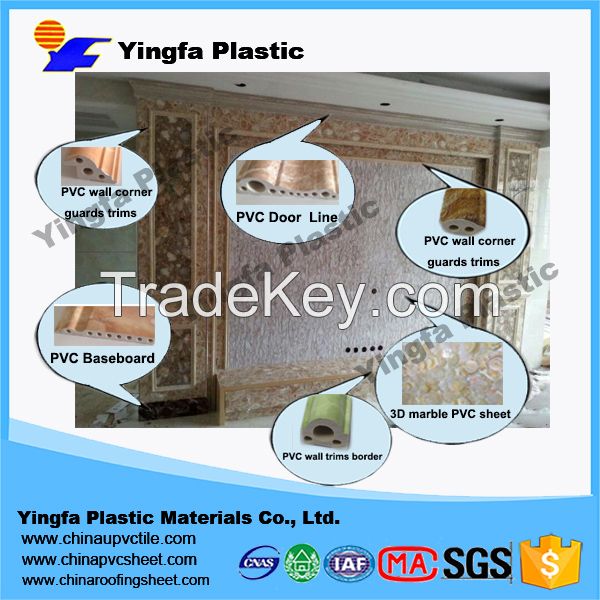 Top level top sell light marble building panel