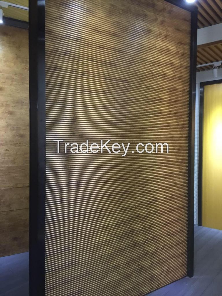 Interior Wall Paneling Oil Printing Laminated PVC Ceiling